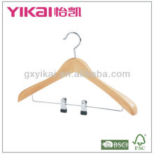 Brand wood coat and trousers hanger